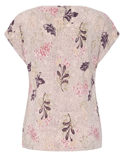 Fransa - FRSeen T-shirt - Serena Floral Pumicestone